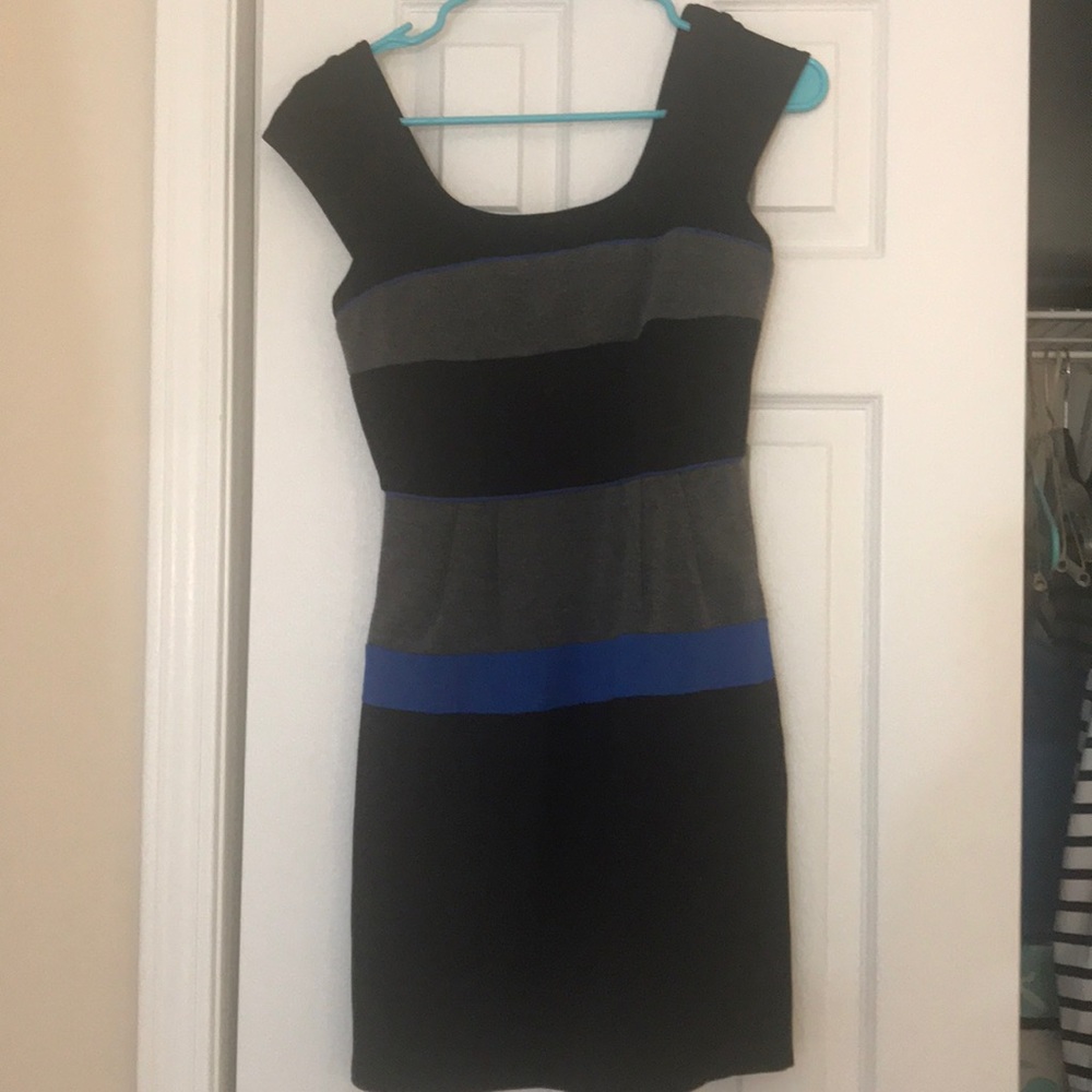 BCBGMaxAzria blue dress